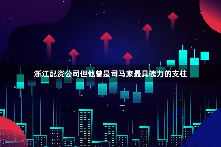 浙江配资公司但他曾是司马家最具魄力的支柱